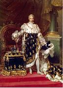 Portrait of the King Charles X of France in his coronation robes Jean Urbain Guerin